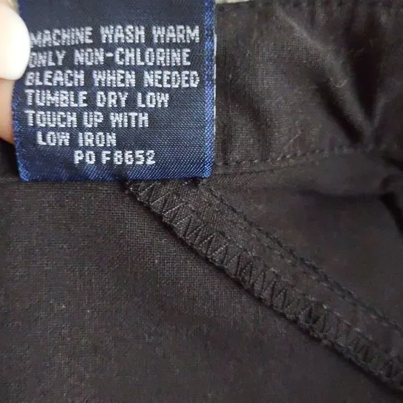 Vintage John Blair 80’s/90’s Black Zipper‎ Shirt Sz M - Picture 7 of 8